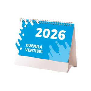 Calendario da Scrivania Personalizzato 2026, Calendario Promozionale per Merchandising - Product Image 1