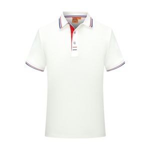 Logo personnalisé pour hommes multicolore séchage rapide pour polos décontracté travail et sport équipe golf solide motif T-shirt pour hommes - Product Image 3
