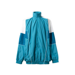 Nouveaux survêtements de sport pour hommes avec logo personnalisé en ligne, coupe-vent, survêtement zippé, jogging d'entraînement pour hommes, polyester, coupe-vent, survêtement en nylon - Product Image 2