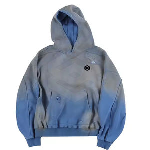 Sudadera con Capucha Extra Grande Hecha a Medida, 100% Algodón Orgánico, Diseño Sólido, Estilo Casual Hip Hop, Transpirable para Invierno, Suministro ODM - Product Image 2