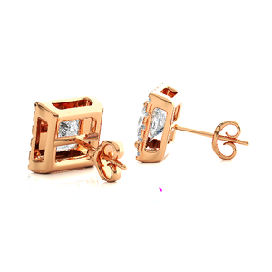 Boucles d'oreilles en diamant certifiées IGI & Ingemco, diamants naturels pour femmes, prix de gros, bijoux en diamant pour femmes - Product Image 3