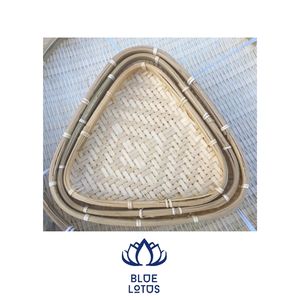 ตะกร้าไม้ไผ่แบนสำหรับชนะเวียดนามถาดคุณภาพสูงงานตามสั่งเป็นมิตรต่อสิ่งแวดล้อม - Product Image 3
