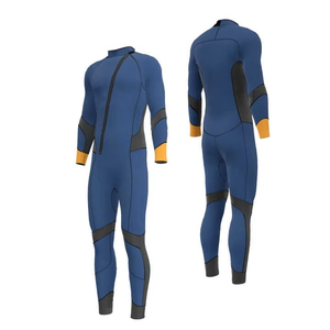 Combinaison de surf professionnelle à haute élasticité, une pièce, fermeture éclair sur la poitrine, néoprène 4/3, combinaison de plongée pour hommes, maillots de bain - Product Image 3