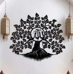 Diseño islámico Impresionante arte de pared de metal personalizado Diseños únicos hechos a mano para transformar tu espacio - Product Image 3