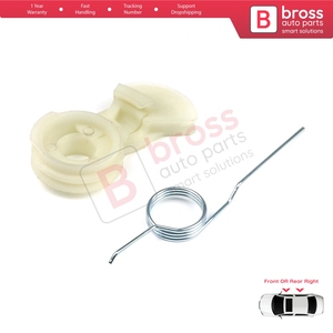 BWR1110 Clips de guía de cable para reparación de elevalunas derecho para Modus Scenic MK2 3 206 307 C3 MK1 Xsara Meriva A - Product Image 4