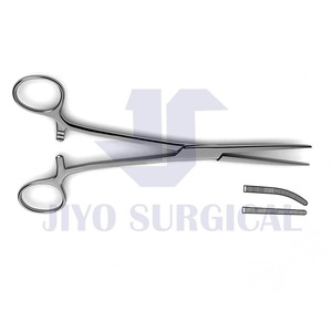 CE aprobado venta directa de fábrica hemostato quirúrgico Pean Rochester fórceps curvos rectos 12cm "uso para laboratorio - Product Image 4