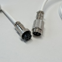 BSUN kabel koil Keyboard mekanik nilon konektor Aviator kabel Usb Spiral pegas Tipe c Kustom tahan lama