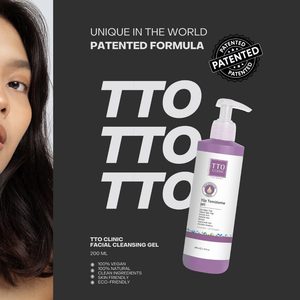 เจลล้างหน้า TTO Clinic 200 มล. ผสมทีทรีออยล์ กรดซาลิไซลิก และกรดไฮยาลูรอนิก สำหรับรักษาสิว ทำความสะอาดรูขุมขนอย่างล้ำลึก - Product Image 4