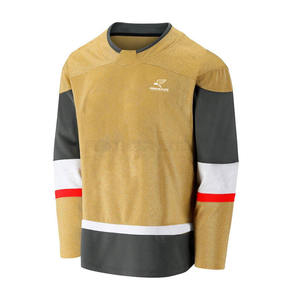 El último diseño Juvenil Desgaste Jersey de hockey sobre hielo Color sólido Jersey de hockey sobre hielo Venta al por mayor Mejor precio Jersey - Product Image 1