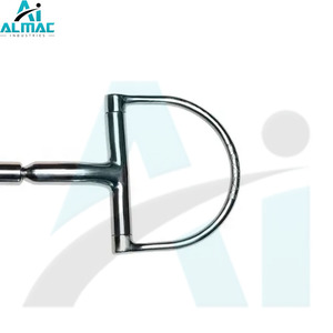 ALMAC Horse Bit Joint simple en forme de D Convient aux débutants et aux professionnels Assurant un guidage doux et une performance stable - Product Image 4
