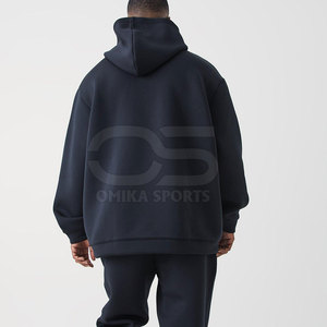 À la mode hommes surdimensionné survêtement deux pièces ensemble avec Relax Fit Style décontracté hommes surdimensionné survêtement Streetwear ensemble - Product Image 6