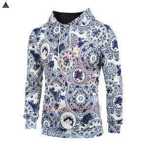 Vêtements d'hiver décontractés pour hommes, sweats à capuche en sublimation, dernier design, sweats à capuche thermiques en sublimation pour adultes, basiques en coton mélangé - Product Image 4