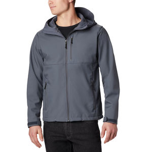 Chaquetas Softshell de Invierno para Hombre de Alta Calidad, Transpirables, de Secado Rápido, Impermeables, Ropa Softshell Lisa con Capucha, Estilo Casual - Product Image 1