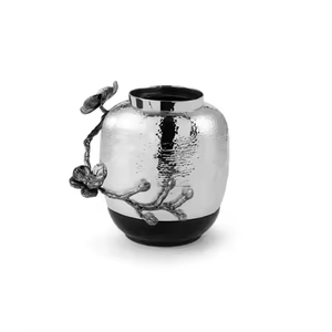 Vase à fleurs en métal d'approvisionnement d'usine en gros pour la décoration de table à la maison d'hôtel Pot de fleur par décor Impex - Product Image 1