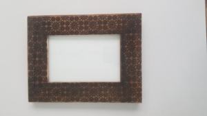 Cadre photo en bois brûlé de haute qualité, produit de qualité supérieure pour les mariages, décoration intérieure, vente chaude, cadeau de mariage, décoration de table - Product Image 2