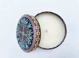 Creative Design Handmade Round Metal Wax <b>Candle</b> Home Decoration in <b>Bulk</b> Price - Product Image 3