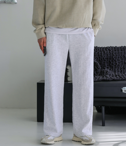 Pantalons de jogging décontractés en coton pour hommes HOOR, doux et confortables, pantalons de survêtement pour tous les jours, style coréen, 4 couleurs, taille M à 3XL - Product Image 3