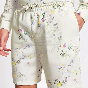 Design Your Own <b>Long</b> Sleeves Printed Hoodie & <b>Shorts</b> Set Best Price OEM Design <b>Men</b> Printed Hoodie & <b>Shorts</b> Set - Product Image 3