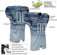 Uniforme de Fútbol Americano, Diseña Tu Propio Estilo, Manga Corta, Logotipo Frontal, Nombre del Equipo Personalizado, Correa Ajustable, 100% Poliéster, OEM