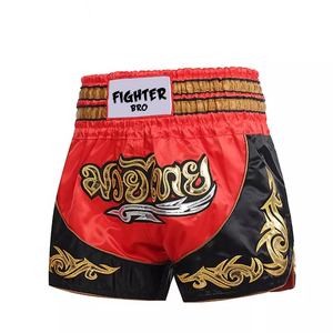 กางเกงขาสั้นซ้อมมวยแบบต่อสู้ MMA สำหรับมวยไทยกางเกงขาสั้นสำหรับฝึกซ้อมศิลปะการต่อสู้ - Product Image 5