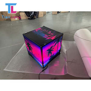 Pantalla LED retroiluminada LED personalizada, contador portátil impreso personalizado con marco retroiluminado LED para cartelera de exposiciones - Product Image 4