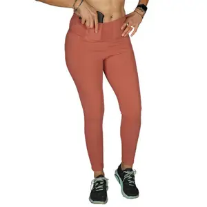 Navkam Vrouwen Verborgen Kleding Lange Leggings Ondergoed Tactische Holster Pistool Zakken Legging