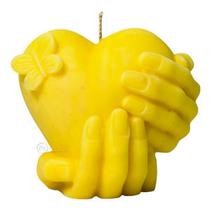 เทียนขี้ผึ้งถั่วเหลืองดีไซน์รูปหัวใจทรงผีเสื้อเทียนตกแต่งแปลกใหม่ไม่เหมือนใครสำหรับงานเทศกาลงานแต่งงานเทศกาลคริสต์มาสอีสเตอร์สำหรับบาร์บ้าน - Product Image 4