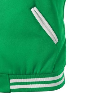 Meilleure vente Veste de baseball de haute qualité en laine et en cuir à manches conception personnalisée logo brodé hiver collège pour hommes - Product Image 6