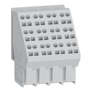 Bloque de Terminales Auxiliar de 3 Hilos para SCHNEIDER ELECTRIC, Modelo EXE47074 - Product Image 1