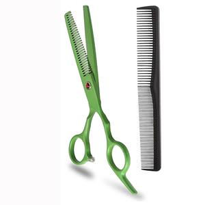 Tijeras Profesionales para Adelgazar el Cabello y Tijeras de Peluquería - Kit de Corte de Cabello Resistente Apto para Uso en el Hogar y en Salones de Belleza, Adelgazamiento y Texturización - Product Image 2