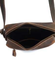 RABADA <b>Men</b> Crossbody <b>Bag</b> <b>Messenger</b> Sling <b>Bag</b> Vintage Style High Quality Genuine Leather Shoulder <b>Bag</b> - Product Image 5