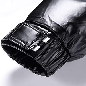 Manteau d'hiver de couleur unie pour l'extérieur, manteau chaud et épais pour hommes, veste bouffante, logo personnalisé, veste d'extérieur, vente en gros - Product Image 3