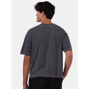 Camiseta de media manga de ajuste regular de punto de algodón 100% de todos los géneros para hombres - Product Image 2