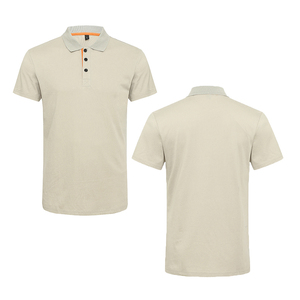 Nueva llegada Polo camisa de manga corta para hombre 220G Algodón puro tallas americanas bordado hombre Golf Polo camiseta - Product Image 4