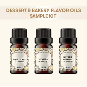 3 Flavor Oils Sample Kit for <b>Desserts</b> & Bakeries Liquid Form - Product Image 3
