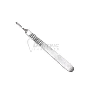 Poignée de scalpel légère avec ensemble de construction d'instruments chirurgicaux dentaires durables pour la réutilisation à long terme de la poignée de scalpel n ° 3 - Product Image 1
