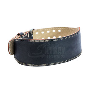Ceinture de gymnastique en cuir de vachette vente en gros de ceintures de soutien du dos en cuir - Product Image 2