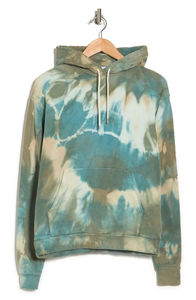 Men's Casual Custom <b>Hoodie</b> with <b>Tie</b>-<b>Dye</b> Technique Winter Zipper-Up Sweatshirts Private Label Online Sale - Product Image 2