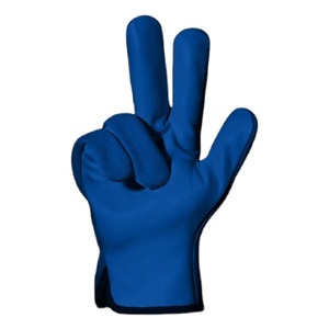 Gants de sécurité en cuir grainé de vachette, gants de travail industriels, dos en cuir croûte de vachette pour conducteurs, gants de protection industrielle - Product Image 5