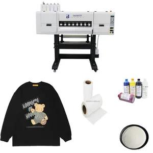 Dtf Printer I3200 Vier Hoofd Multicolor 60Cm A1 A2 A3size Tshirt Drukmachine Fabriek Directe Verkoop Printer 2022