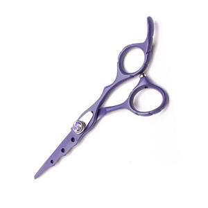 Tijeras de corte de pelo de peluquero de la mejor calidad, tijeras de acero inoxidable para peluquería con reposapiés fijo y tornillo - Product Image 3