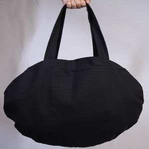 <b>Extra</b>-<b>Large</b> 100% Cotton Canvas Tote Bag Zipper Closure Hand Length Handle Custom Logo <b>Print</b> Multi-Use for Supermarket Shopping - Product Image 4