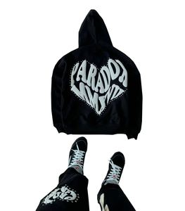 ผู้ผลิตเสื้อฮู้ดดี้ครอปพิมพ์ลายพองตัว ผ้าเฟรนช์เทอร์รี่เนื้อหนา ซิปหน้า ล้างสีแบบแอซิด ประดับคริสตัล สไตล์สตรีทแวร์สั่งทำ - Product Image 1