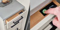 Módulo Biométrico de Huella Dactilar Capacitivo BFM243E con Anillo de Luz, Pantalla LCD y Alimentación por Batería para Control de Acceso y Cerraduras Android/Linux