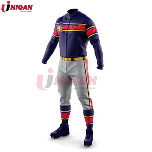 Vente en gros sur mesure Ensemble de pantalons en jersey de baseball pour hommes Vêtements de sport de softball de haute qualité Nouveau design Respirant Confortable Blanc - Product Image 5