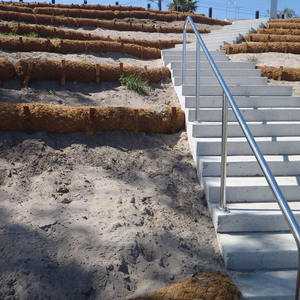 Bûches de coco d'approvisionnement direct d'usine pour la stabilisation de la terre aménagement paysager bûche de fibre de coco naturelle longue biologs - Product Image 3