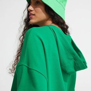 Sudaderas con Capucha Extra Grandes de Felpa para Mujer, con Hombros Descubiertos, Sudadera Personalizada de Algodón, Sudadera con Capucha de Felpa Francesa, Sudaderas Personalizadas - Product Image 5