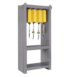 Meclube-Estructura de soporte para 4 carretes de manguera, para almacenamiento de lubricante, de 2, 1, 2, 1, 2, 2, 1, 2, 2 - Product Image 1