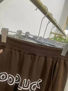 กางเกงกีฬาผ้าฝ้ายโพลีเอสเตอร์ขากว้างขาตรงลำลองมีเชือกผูกสำหรับกิจกรรมกลางแจ้งของผู้ชาย - Product Image 4