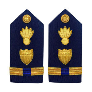 Plaques d'insigne d'épaule de capitaine de compagnie aérienne personnalisées épaulettes de pilote brodées logo confortable approvisionnement professionnel - Product Image 1